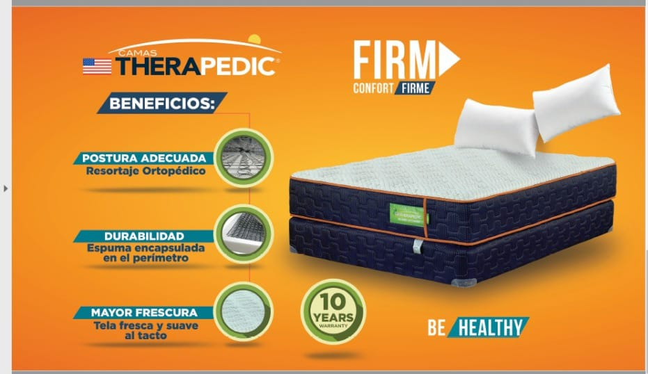 therapedic firm mattress review